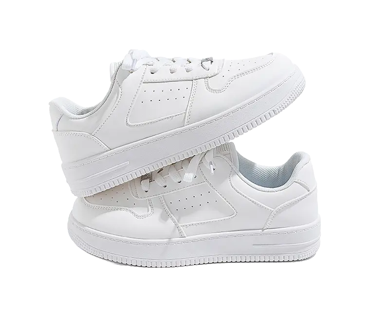 HUANQIU Low top Skateboard Shoes Women's White 