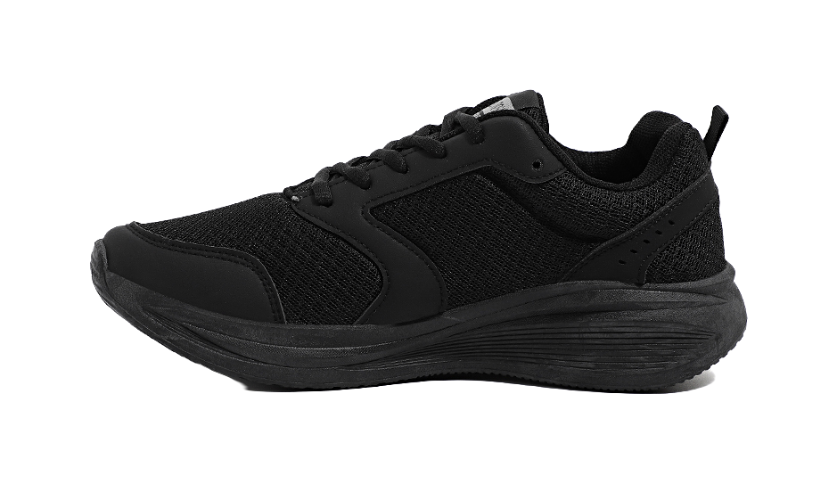HUANQIU Running Shoes Men's Low top Black 