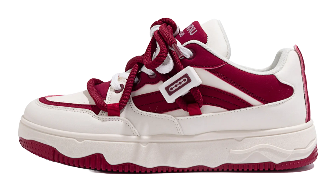 HUANQIU Slip Resistant Abrasion Resistant Low top Skateboard Shoes Men's Black 