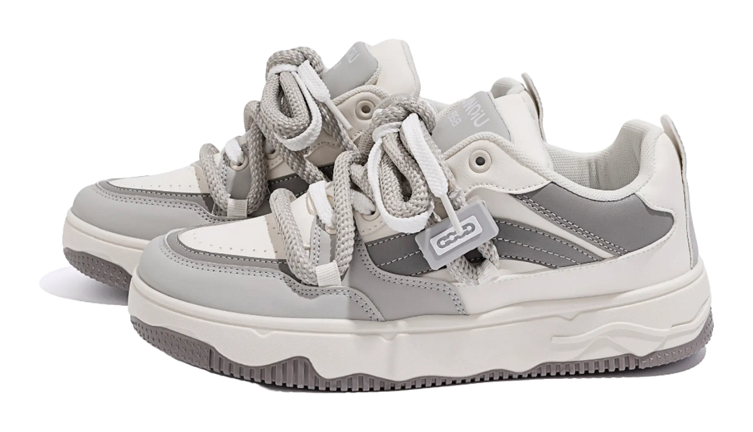 HUANQIU Slip Resistant Abrasion Resistant Low top Skateboard Shoes Men's Black 