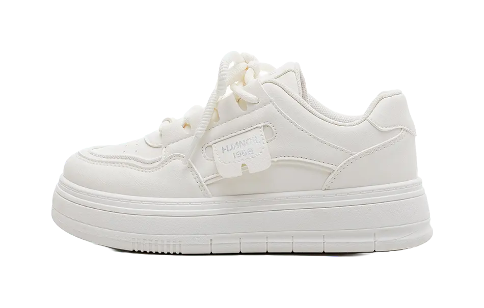 HUANQIU Slip Resistant Abrasion Resistant Low top Skateboard Shoes Women's 