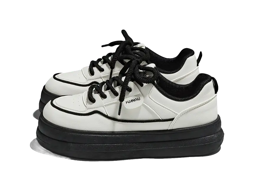 HUANQIU Slip Resistant Abrasion Resistant Low top Skateboard Shoes Women's 