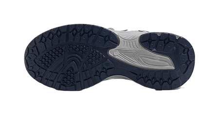 HUANQIU Slip Resistant Low top Chunky Sneakers Men's Gray  VJSNEAKER