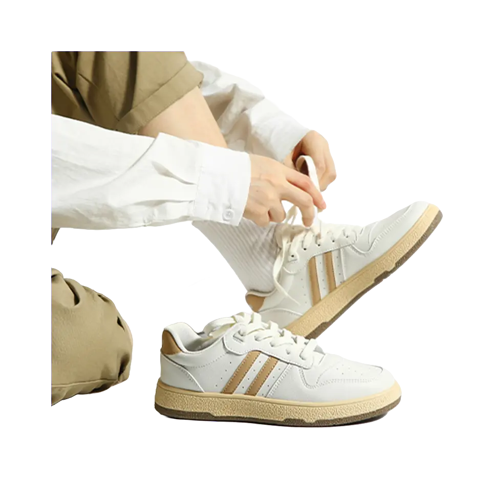 HUANQIU Slip Resistant Low top Skateboard Shoes Women's 