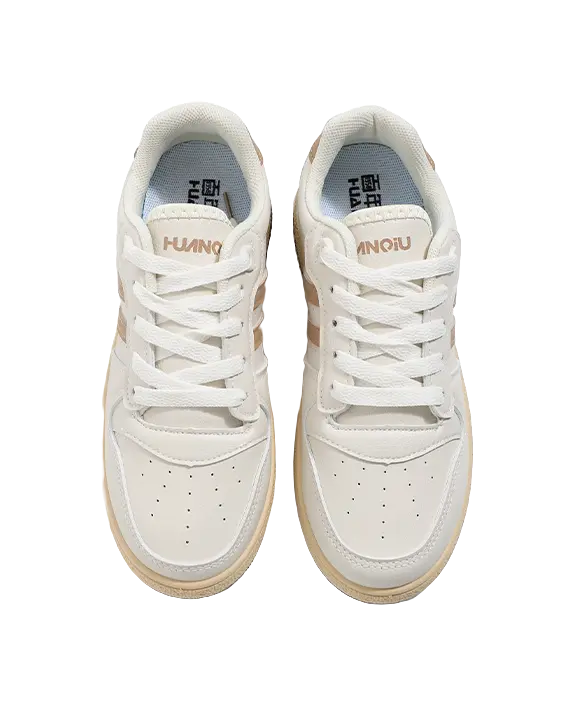 HUANQIU Slip Resistant Low top Skateboard Shoes Women's 