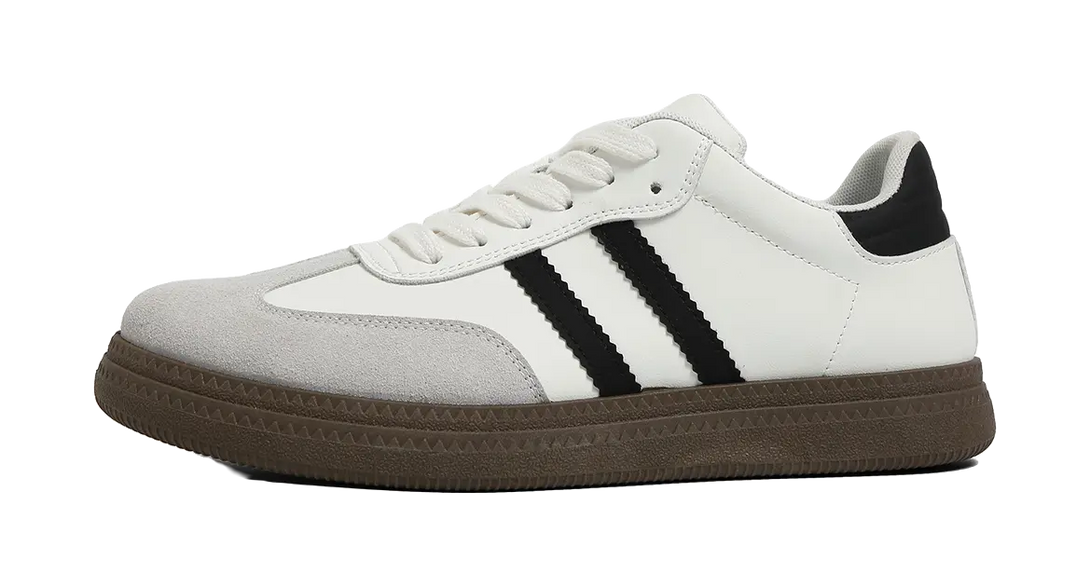 HUANQIU Slip Resistant, Abrasion Resistant, Breathable Low top Skateboard Shoes Men's 