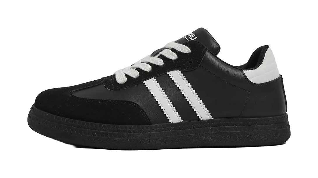 HUANQIU Slip Resistant, Abrasion Resistant, Breathable Low top Skateboard Shoes Men's 