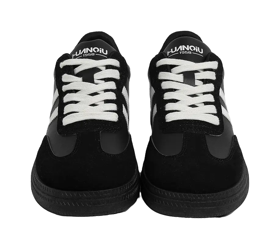 HUANQIU Slip Resistant, Abrasion Resistant, Breathable Low top Skateboard Shoes Men's 