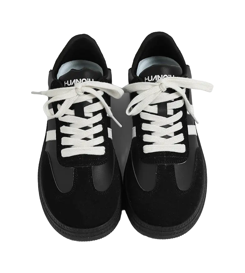 HUANQIU Slip Resistant, Abrasion Resistant, Breathable Low top Skateboard Shoes Men's 