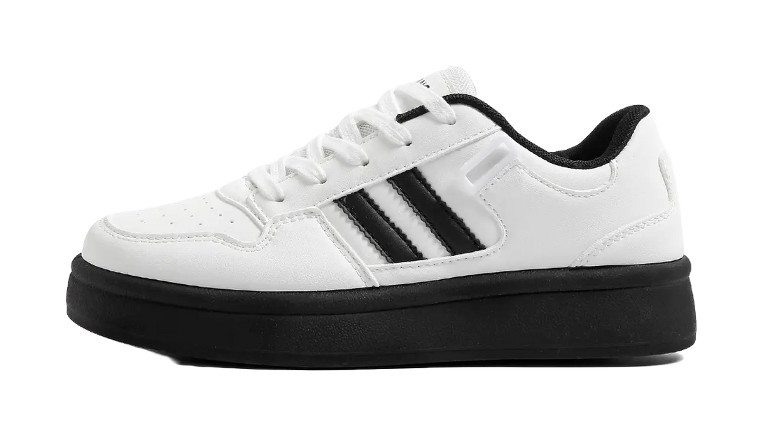 HUANQIU Slip Resistant, Abrasion Resistant, Breathable, Height Increasing Low top Skateboard Shoes Women's 