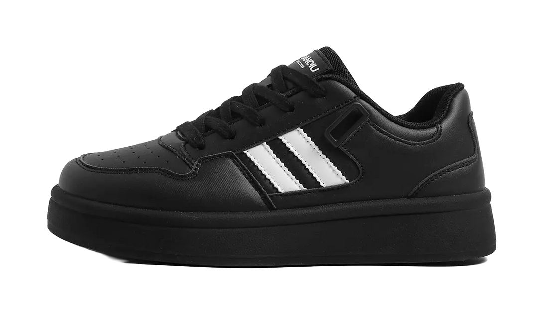 HUANQIU Slip Resistant, Abrasion Resistant, Breathable, Height Increasing Low top Skateboard Shoes Women's 