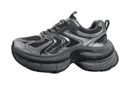 HUANQIU Slip Resistant, Abrasion Resistant, Breathable, Lightweight Low top Chunky Sneakers Women's  VJSNEAKER