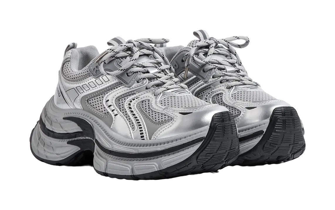 HUANQIU Slip Resistant, Abrasion Resistant, Breathable, Lightweight Low top Chunky Sneakers Women's  VJSNEAKER