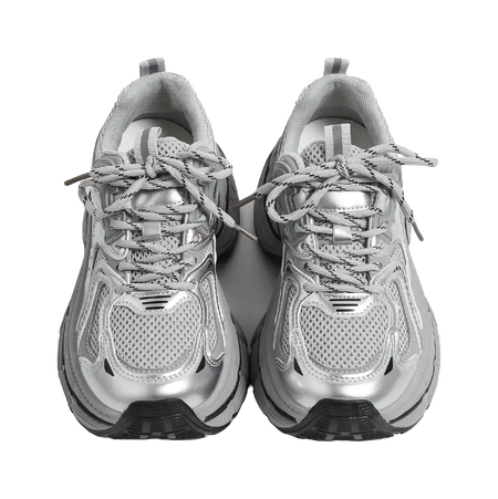 HUANQIU Slip Resistant, Abrasion Resistant, Breathable, Lightweight Low top Chunky Sneakers Women's  VJSNEAKER