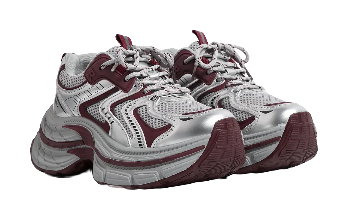 HUANQIU Slip Resistant, Abrasion Resistant, Breathable, Lightweight Low top Chunky Sneakers Women's  VJSNEAKER