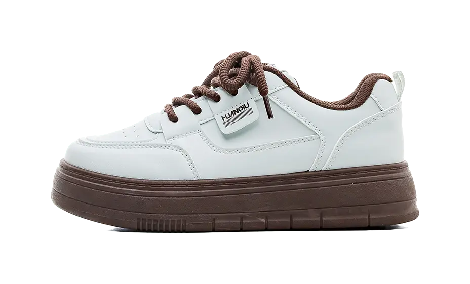 HUANQIU Slip Resistant, Abrasion Resistant, Lightweight Low Top Skateboard Shoes Women's 