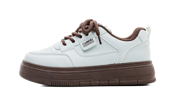 HUANQIU Slip Resistant, Abrasion Resistant, Lightweight Low Top Skateboard Shoes Women's 