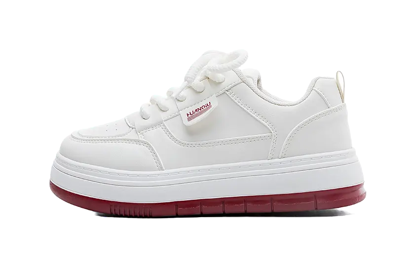 HUANQIU Slip Resistant, Abrasion Resistant, Lightweight Low Top Skateboard Shoes Women's 