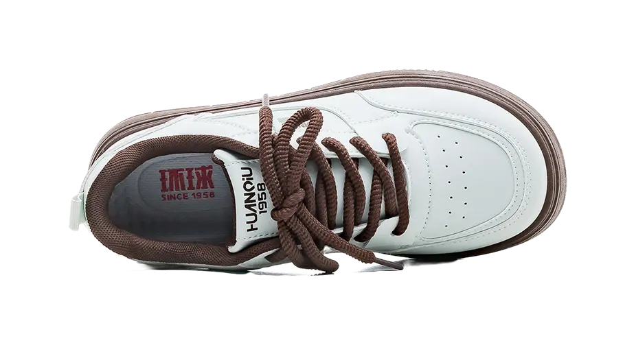 HUANQIU Slip Resistant, Abrasion Resistant, Lightweight Low Top Skateboard Shoes Women's 