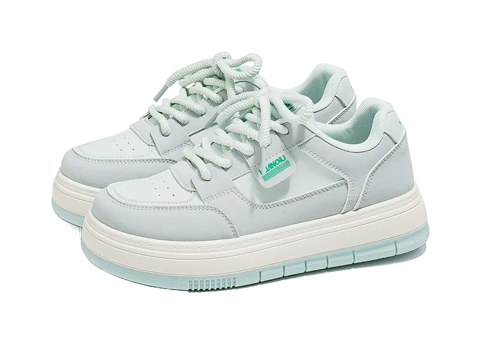 HUANQIU Slip Resistant, Abrasion Resistant, Lightweight Low Top Skateboard Shoes Women's 