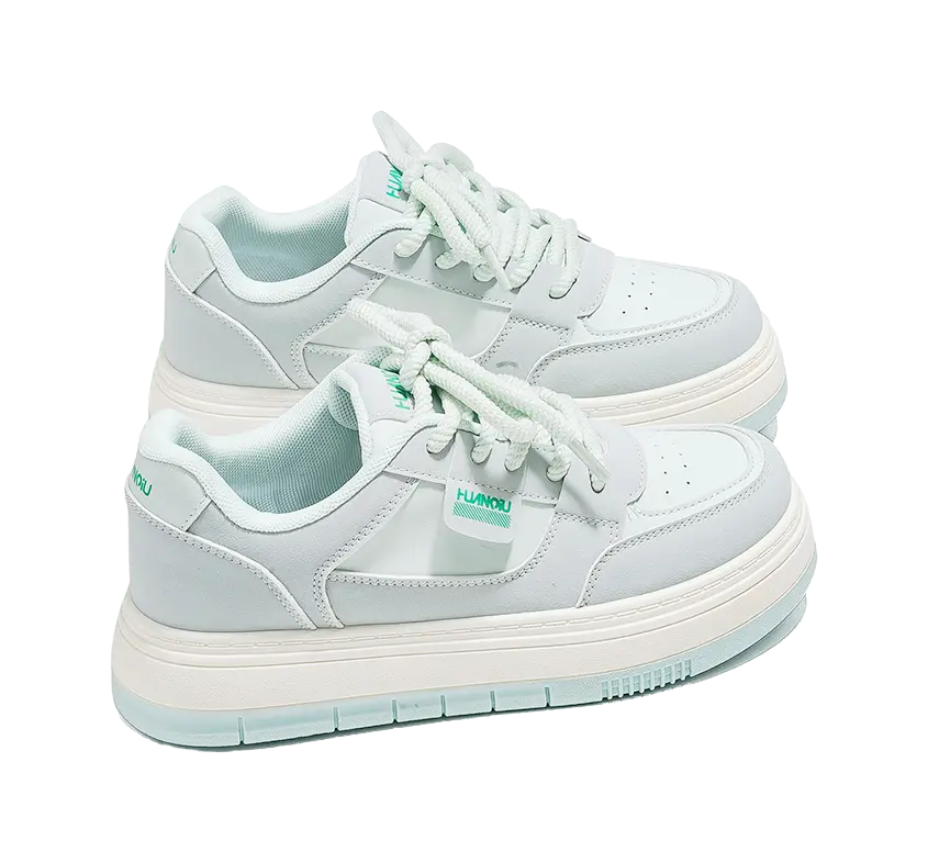 HUANQIU Slip Resistant, Abrasion Resistant, Lightweight Low Top Skateboard Shoes Women's 