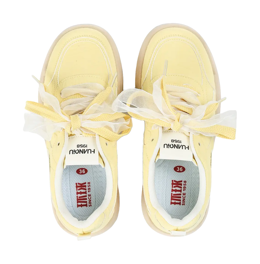 HUANQIU Slip Resistant, Abrasion Resistant, Lightweight Low top Skateboard Shoes Women's 