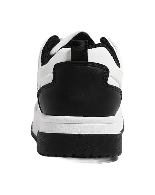 HUANQIU Slip Resistant, Abrasion Resistant, Lightweight Low top Skateboard Shoes Women's White 