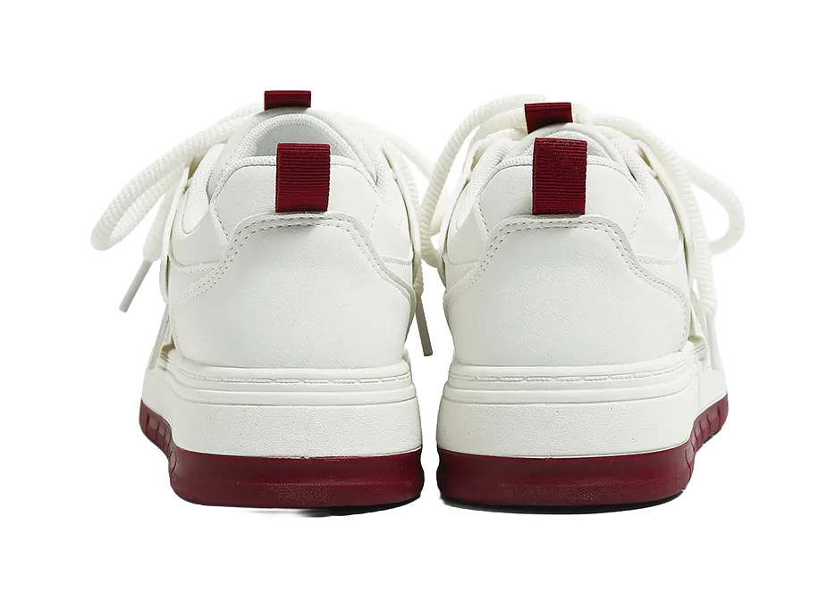 HUANQIU Slip Resistant, Abrasion Resistant, Lightweight, Height Increasing Low top Skateboard Shoes Women's 