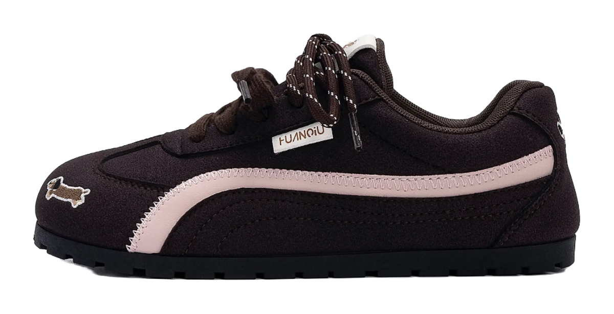 HUANQIU Synthetic Leather Coverage Height Increasing Abrasion Resistant Lightweight Low top Casual Shoes Womens  vjsneaker.com