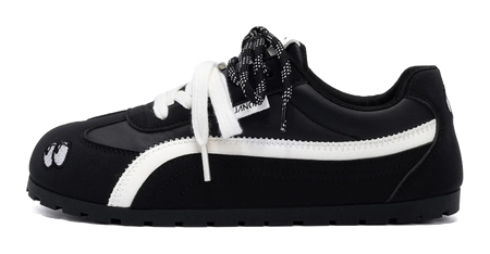 HUANQIU Synthetic Leather Coverage Height Increasing Abrasion Resistant Lightweight Low top Casual Shoes Womens  vjsneaker.com