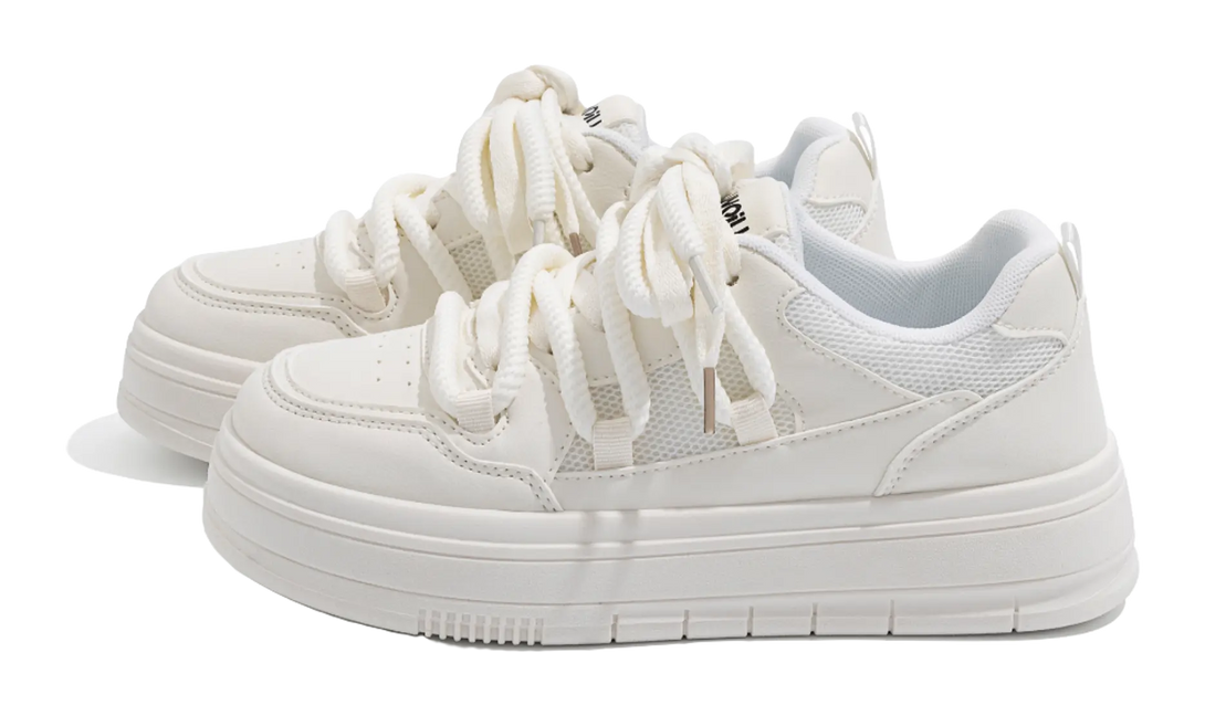 HUANQIU Thermal Slip Resistant, Abrasion Resistant, Height Increasing Low top Couple Unisex Black 