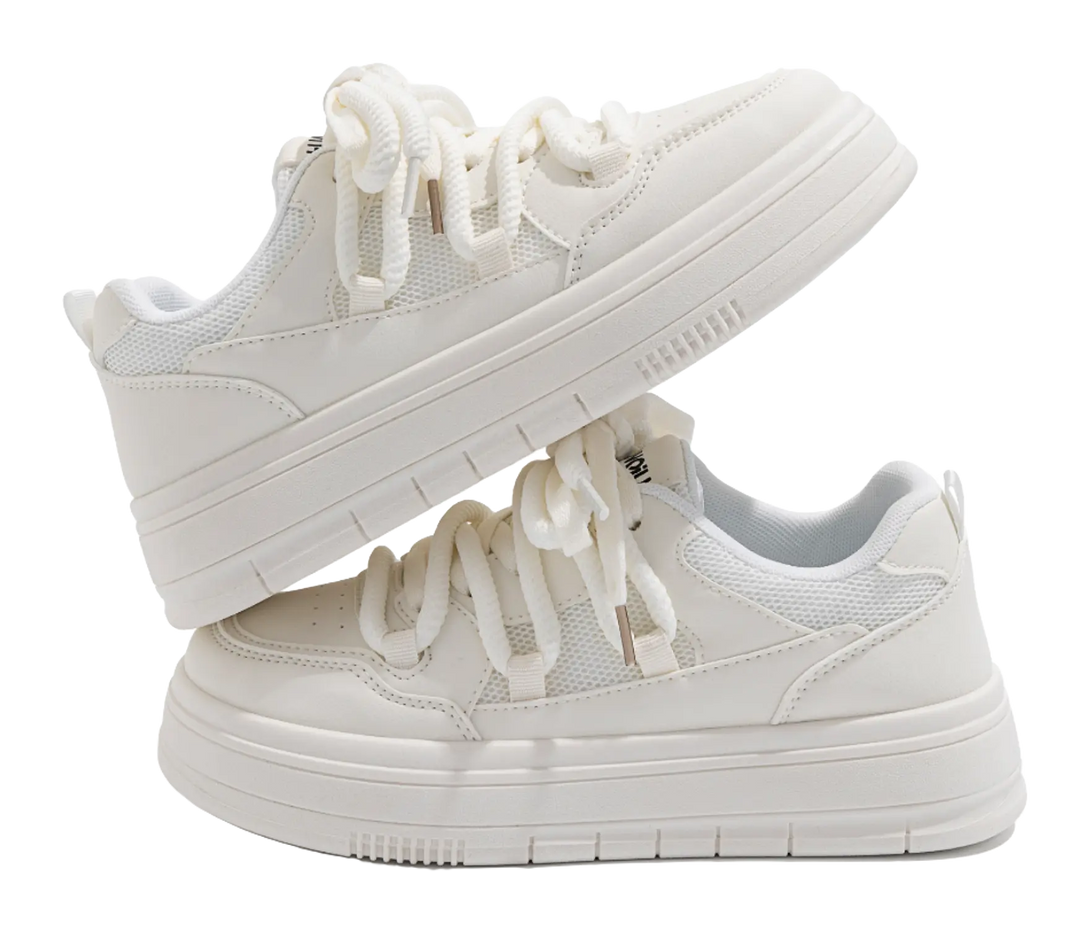 HUANQIU Thermal Slip Resistant, Abrasion Resistant, Height Increasing Low top Couple Unisex Black 