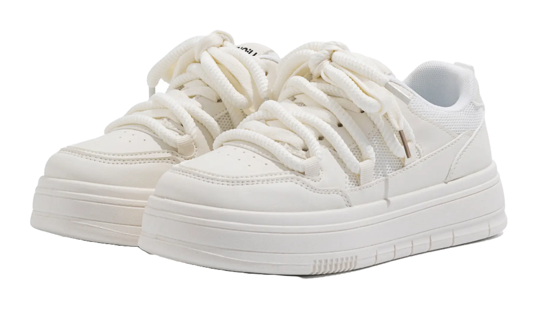 HUANQIU Thermal Slip Resistant, Abrasion Resistant, Height Increasing Low top Couple Unisex Black 