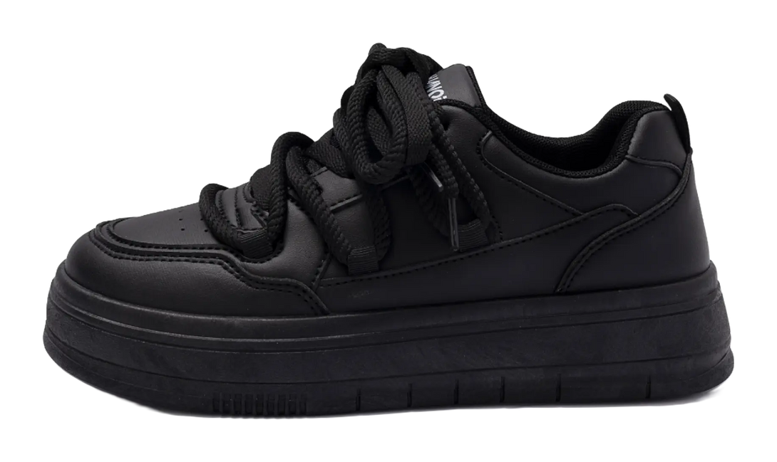 HUANQIU White Sneakers Coverage Height Increasing Lightweight Breathable Low top Skateboard Shoes Women's 