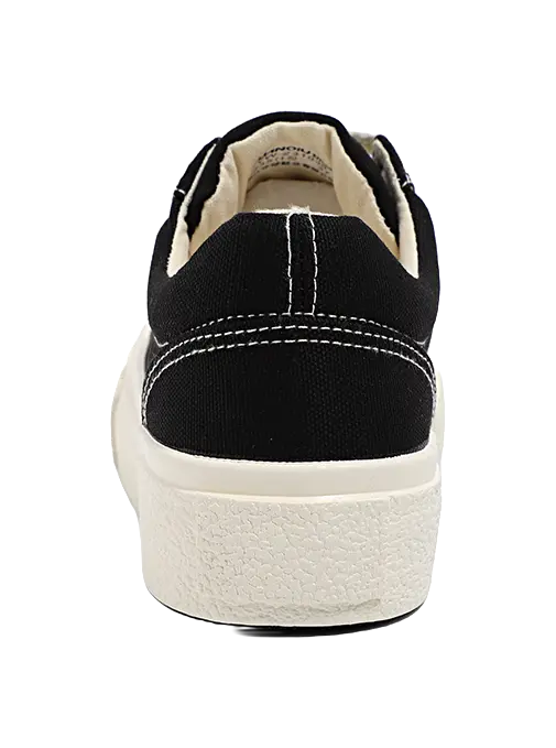 HUANQIU Women's Low-Top Canvas Shoes - Slip-Resistant Durable & Breathable Burgundy  VJSNEAKER