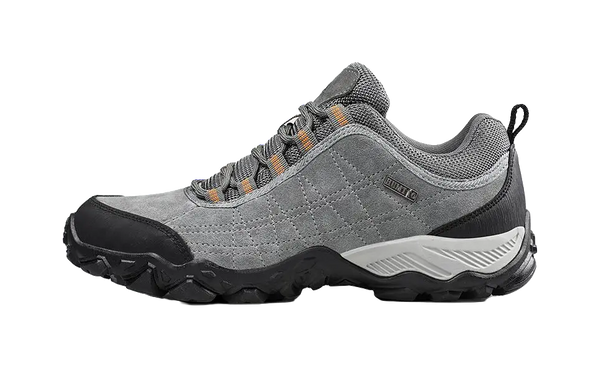 HUMTTO Cushioning Anti-Slip And Wear-Resistant Low-Top Outdoor Shoes Mens Gray Black 