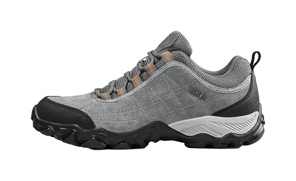 HUMTTO Cushioning Anti-Slip And Wear-Resistant Low-Top Outdoor Shoes Mens Gray Black 