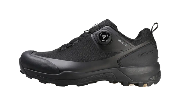 HUMTTO Men's Low-Top Outdoor Shoes - Cushioned Anti-Slip & Wear-Resistant Black 