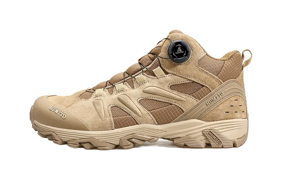 HUMTTO Slip Resistant Abrasion Resistant Mid top Outdoor Shoes Mens 