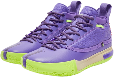 361° Joker Nikola Jokić The Legend Basketball Shoes Mens High top Ultraviolet/Spiritual Purple  vjsneaker.com