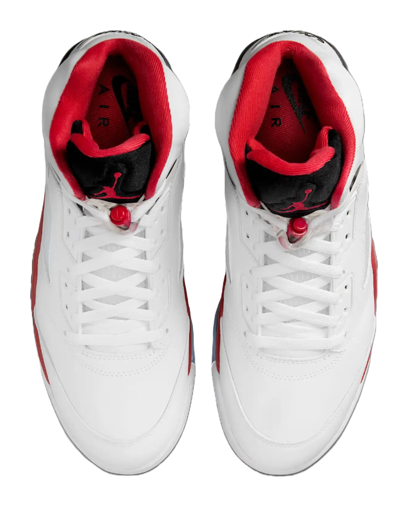 JORDAN 5 Retro Fire Red Black Tongue 2025  vjsneaker.com