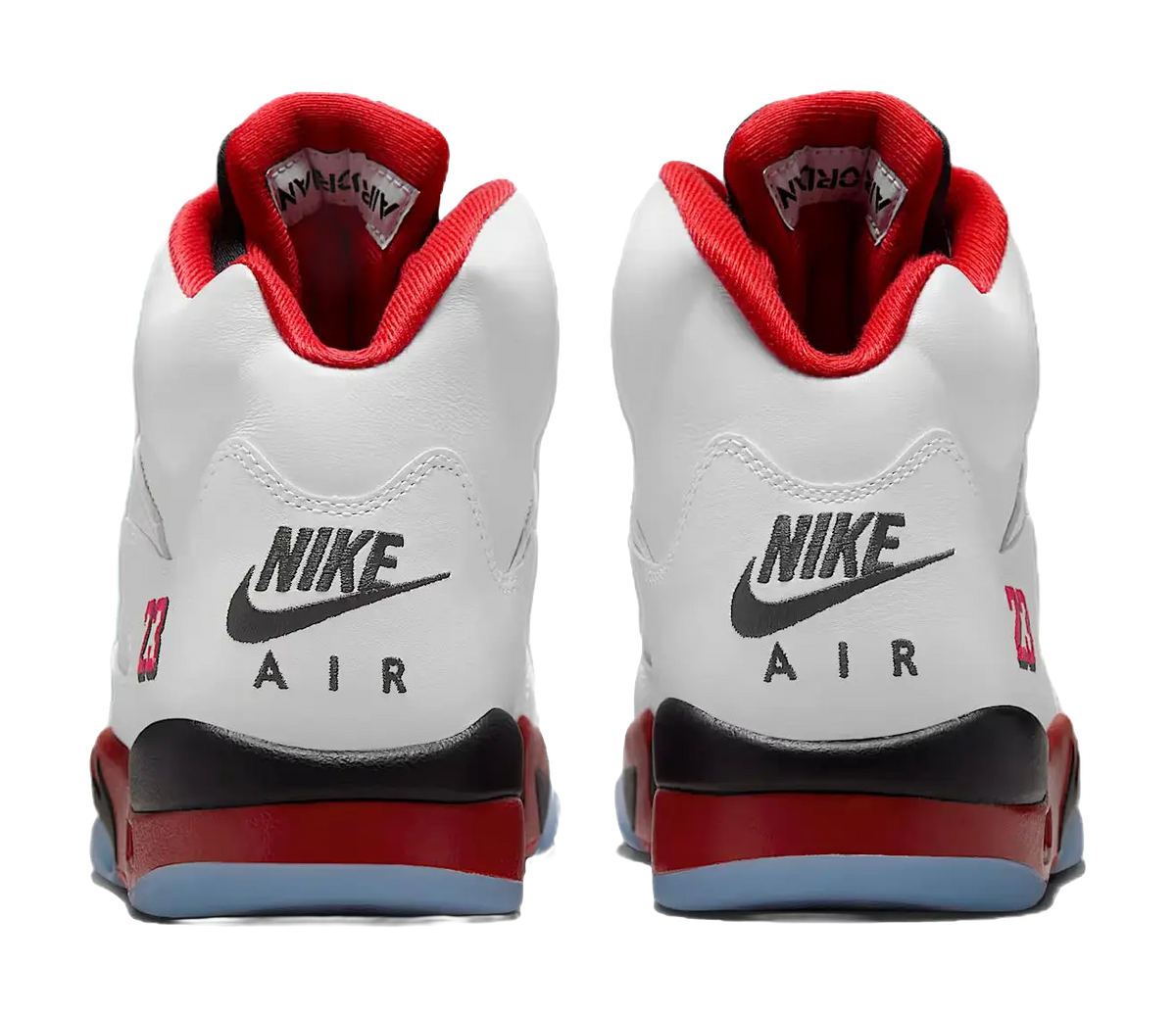 JORDAN 5 Retro Fire Red Black Tongue 2025  vjsneaker.com