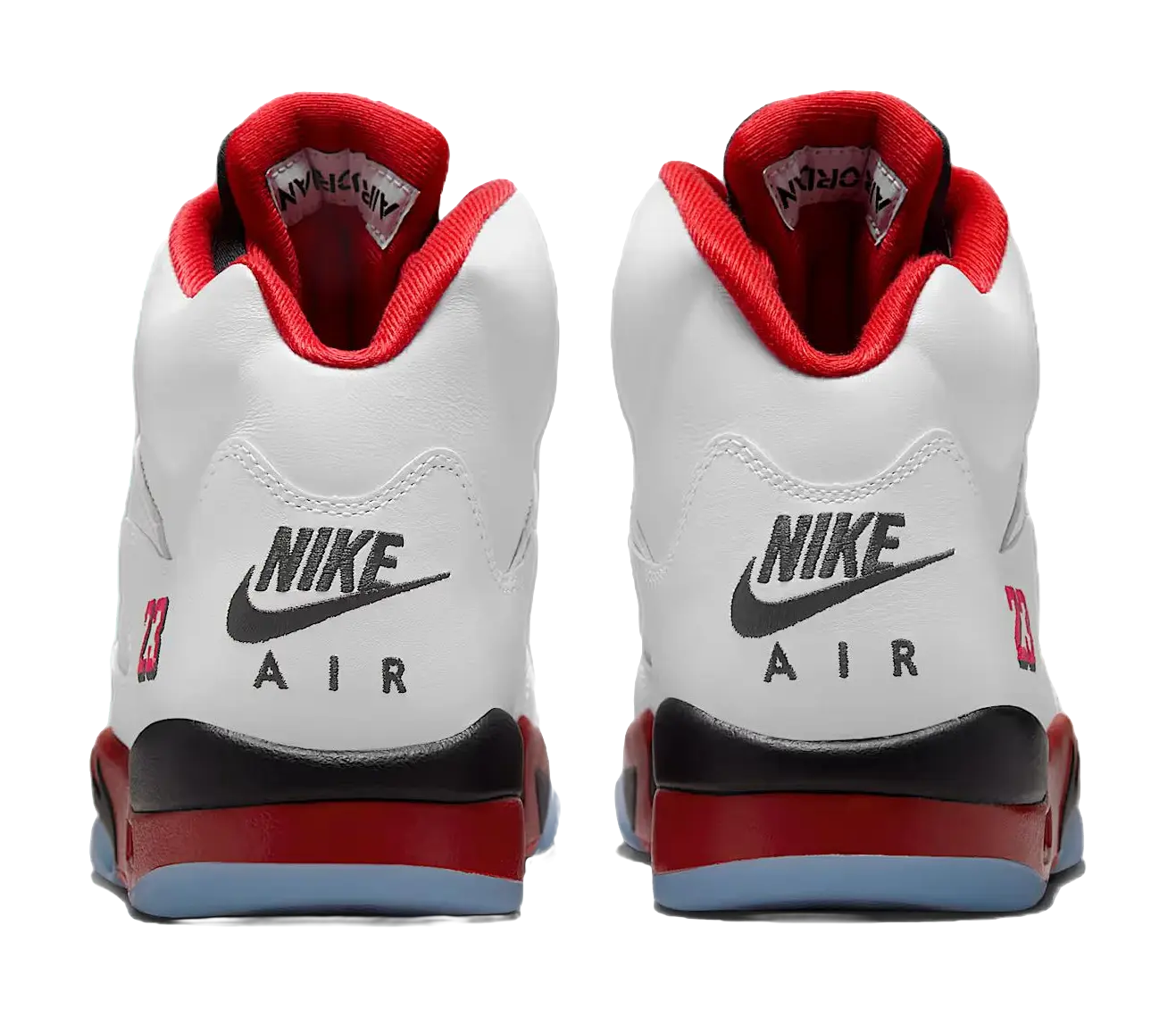 JORDAN 5 Retro Fire Red Black Tongue 2025  vjsneaker.com