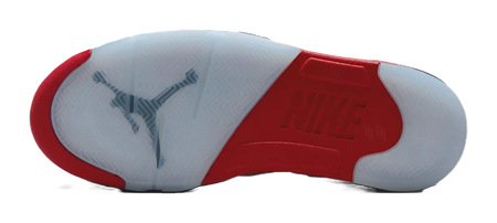 JORDAN 5 Retro Fire Red Black Tongue 2025  vjsneaker.com
