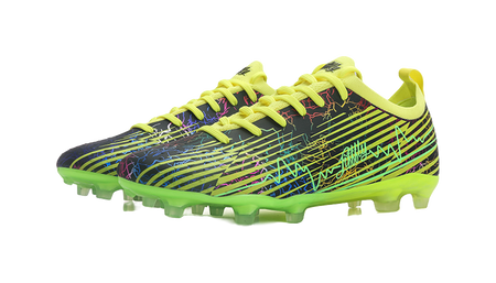 Jifffly FG Soccer Cleats - Long Studs for Artificial Turf with Anti-Slip & Shock Absorption Unisex 