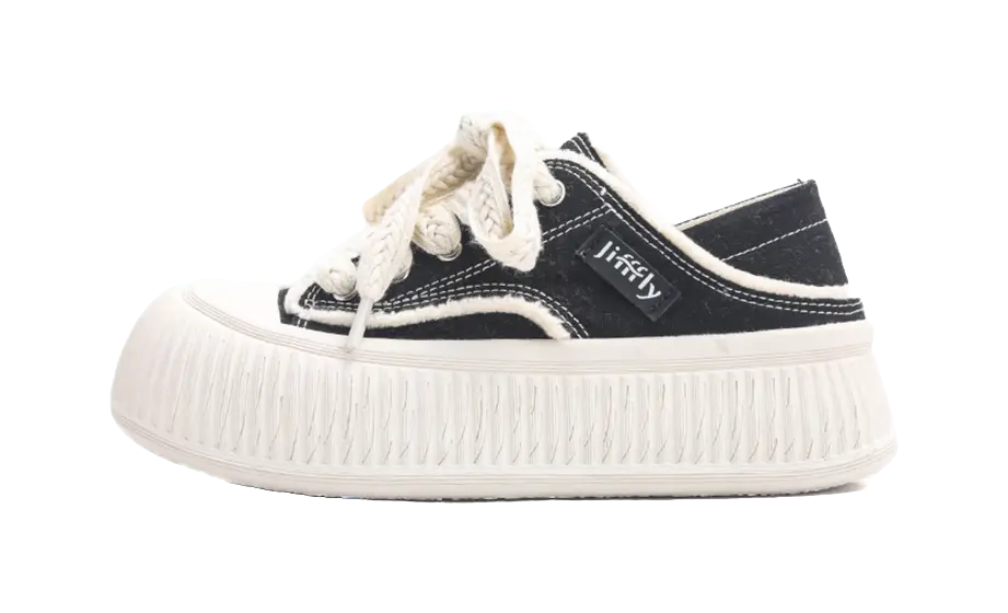 Jifffly Slip Resistant, Abrasion Resistant, Lightweight, Breathable, Height Increasing Low top Skateboard Shoes Women's 