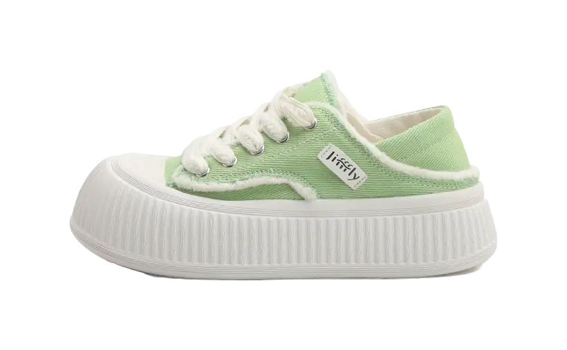 Jifffly Slip Resistant, Abrasion Resistant, Lightweight, Breathable, Height Increasing Low top Skateboard Shoes Women's 