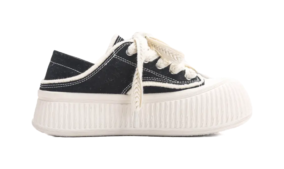 Jifffly Slip Resistant, Abrasion Resistant, Lightweight, Breathable, Height Increasing Low top Skateboard Shoes Women's 