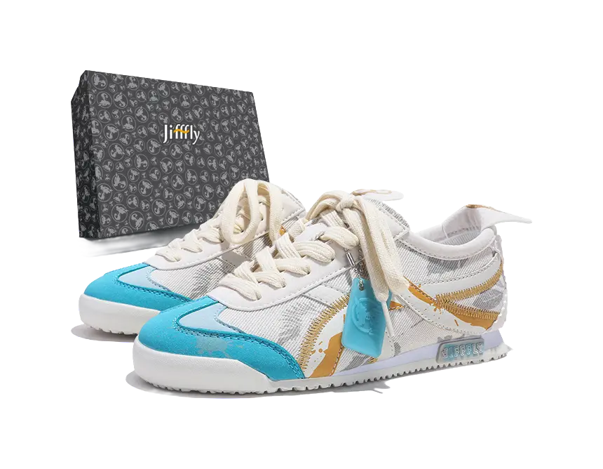 Jifffly Slip Resistant, Lightweight, And Breathable Low Top Skateboard Shoes Unisex 