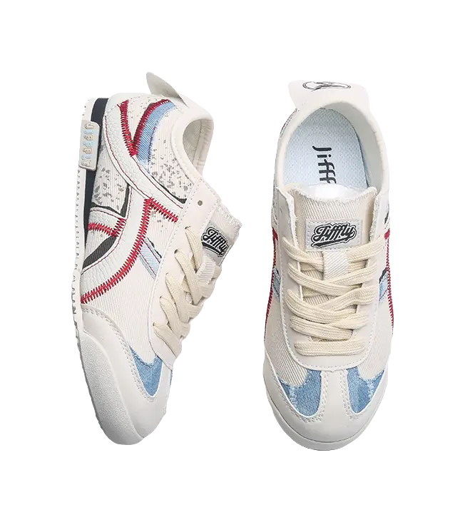 Jifffly Slip Resistant, Lightweight, And Breathable Low Top Skateboard Shoes Unisex 